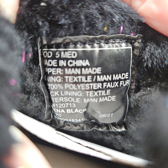 Totes Toddler Reena Black Waterproof Snow Boots Size 5T Unicorn Pink‎ - Picture 8 of 10
